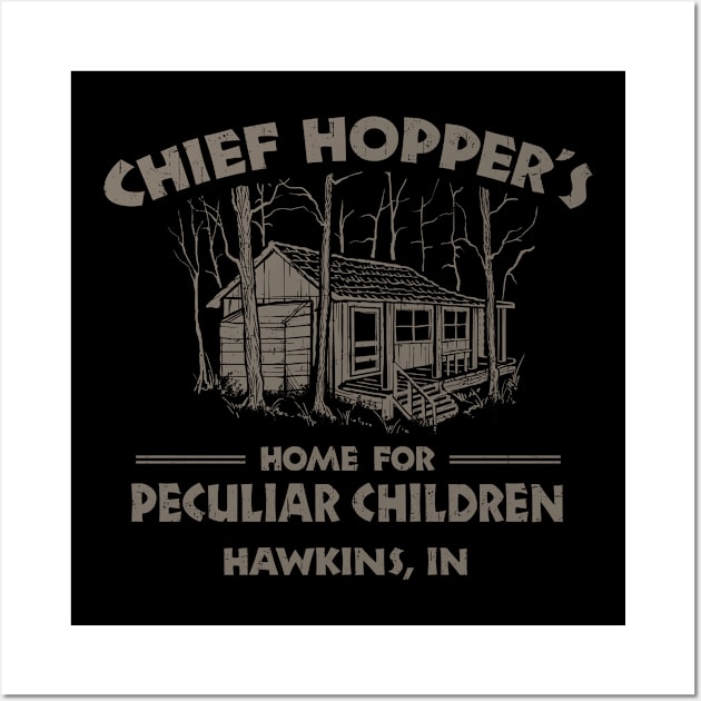 Hoppers Home For Peculiar Children Wall Art by DeepFriedArt